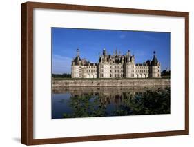 Chateau De Chambord, Loire Valley, Unesco World Heritage Site, Loir-Et-Cher, Centre, France-Charles Bowman-Framed Photographic Print