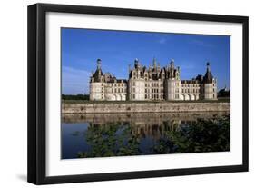 Chateau De Chambord, Loire Valley, Unesco World Heritage Site, Loir-Et-Cher, Centre, France-Charles Bowman-Framed Photographic Print