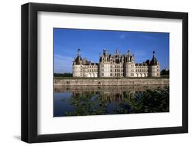 Chateau De Chambord, Loire Valley, Unesco World Heritage Site, Loir-Et-Cher, Centre, France-Charles Bowman-Framed Photographic Print