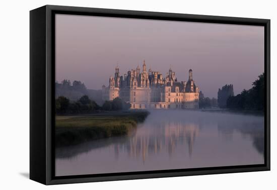 Chateau De Chambord Park - Val De Loire, France-Florian Monheim-Framed Stretched Canvas