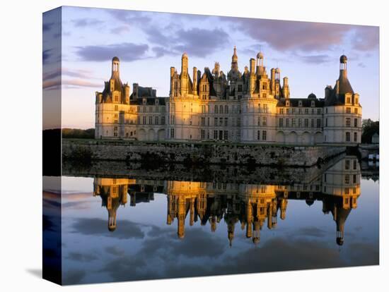 Chateau De Chambord, Unesco World Heritage Site, Loir-Et-Cher, Pays De Loire, Loire Valley, France-Bruno Morandi-Stretched Canvas