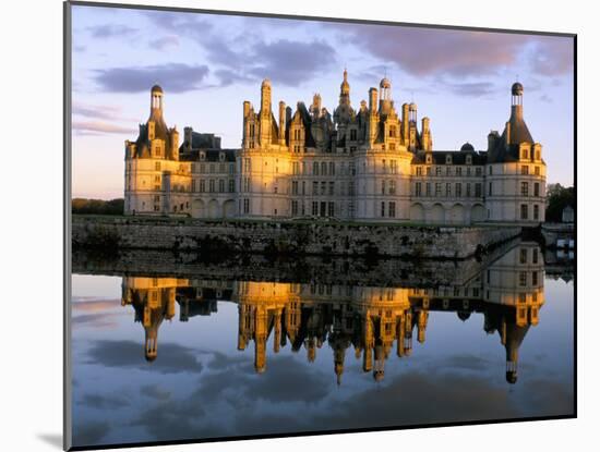 Chateau De Chambord, Unesco World Heritage Site, Loir-Et-Cher, Pays De Loire, Loire Valley, France-Bruno Morandi-Mounted Photographic Print
