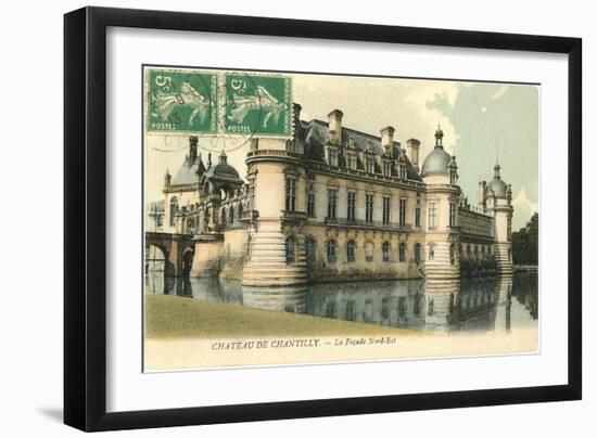 Chateau de Chantilly-null-Framed Art Print