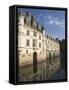 Chateau De Chenonceau Reflected in the River Cher, Indre-et-Loire, Pays De La Loire, France, Europe-James Emmerson-Framed Stretched Canvas