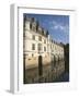 Chateau De Chenonceau Reflected in the River Cher, Indre-et-Loire, Pays De La Loire, France, Europe-James Emmerson-Framed Photographic Print
