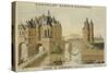 Chateau De Chenonceaux, Indre-Et-Loire-null-Stretched Canvas