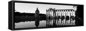 Chateau De Chenonceaux Loire Valley France-null-Framed Stretched Canvas