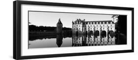 Chateau De Chenonceaux Loire Valley France-null-Framed Premium Photographic Print