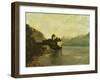 Chateau de Chillon, 1874-Gustave Courbet-Framed Giclee Print