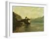 Chateau de Chillon, 1874-Gustave Courbet-Framed Giclee Print