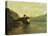 Chateau de Chillon, 1874-Gustave Courbet-Stretched Canvas