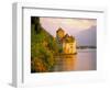 Chateau De Chillon, Lake Generva, Montreux, Switzerland-Simon Harris-Framed Photographic Print