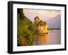 Chateau De Chillon, Lake Generva, Montreux, Switzerland-Simon Harris-Framed Photographic Print