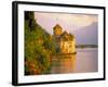 Chateau De Chillon, Lake Generva, Montreux, Switzerland-Simon Harris-Framed Photographic Print