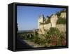 Chateau De Chinon, Indre-et-Loire, Loire Valley, France, Europe-Harding Robert-Framed Stretched Canvas