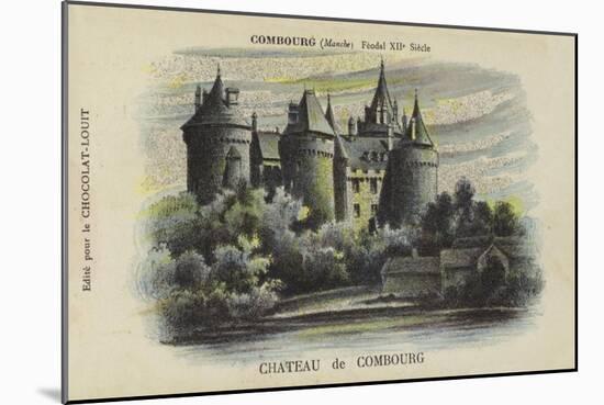 Chateau De Combourg, Combourg, Manche-French School-Mounted Giclee Print