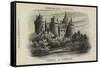 Chateau De Combourg, Combourg, Manche-French School-Framed Stretched Canvas