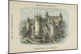 Chateau De Coucy, Coucy, Aisne-null-Mounted Giclee Print