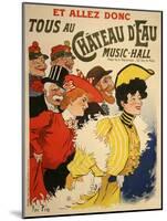 Chateau De Eau Music Hall-null-Mounted Giclee Print