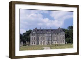Chateau De Loyat's Facade, 1718-1734-null-Framed Giclee Print
