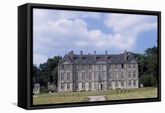 Chateau De Loyat's Facade, 1718-1734-null-Framed Stretched Canvas
