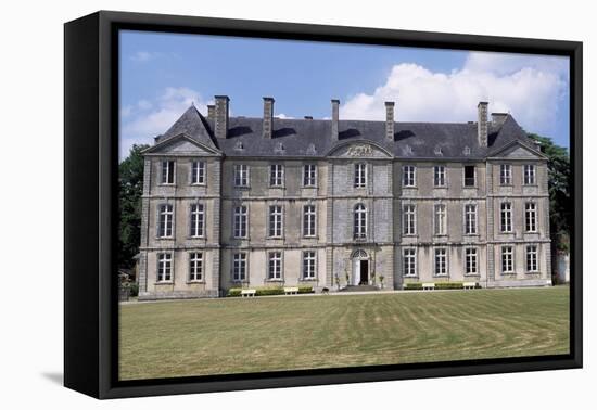 Chateau De Loyat's Facade, 1718-1734-Olivier Delourme-Framed Stretched Canvas