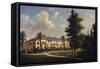 Chateau De Malmaison-null-Framed Stretched Canvas