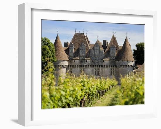 Chateau De Monbazillac, Monbazillac, Dordogne, France, Europe-Peter Richardson-Framed Photographic Print