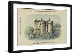 Chateau De Montreuil-Bellay, Montreuil-Bellay, Maine-Et-Loire-French School-Framed Giclee Print
