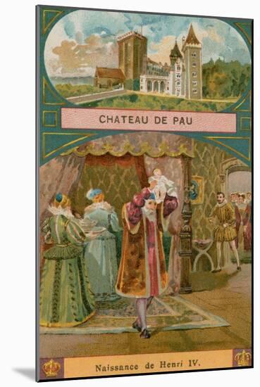 Chateau De Pau-null-Mounted Giclee Print
