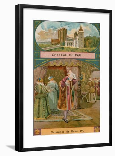 Chateau De Pau-null-Framed Giclee Print