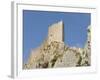 Chateau De Peyrepertuse, a Cathar Castle, Languedoc, France, Europe-Tony Waltham-Framed Photographic Print