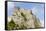 Chateau De Peyrepertuse, a Cathar Castle, Languedoc, France, Europe-Tony Waltham-Framed Stretched Canvas