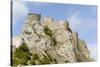 Chateau De Peyrepertuse, a Cathar Castle, Languedoc, France, Europe-Tony Waltham-Stretched Canvas