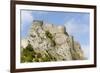 Chateau De Peyrepertuse, a Cathar Castle, Languedoc, France, Europe-Tony Waltham-Framed Photographic Print