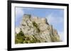 Chateau De Peyrepertuse, a Cathar Castle, Languedoc, France, Europe-Tony Waltham-Framed Photographic Print