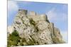 Chateau De Peyrepertuse, a Cathar Castle, Languedoc, France, Europe-Tony Waltham-Mounted Photographic Print