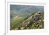 Chateau De Peyrepertuse, a Cathar Castle, Languedoc, France, Europe-Tony Waltham-Framed Photographic Print