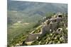 Chateau De Peyrepertuse, a Cathar Castle, Languedoc, France, Europe-Tony Waltham-Mounted Photographic Print