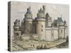 Chateau de Pierrefonds, illustration from 'Le Moniteur des architectes', engraved by Bosredon-null-Stretched Canvas