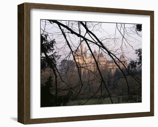 Château de Pierrefonds, vue d'ensemble depuis le sud-est-Philippe Berthé-Framed Photographic Print