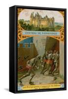 Chateau De Pierrefonds-null-Framed Stretched Canvas