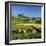 Chateau De Polignac and Hay Bales, Polignac, Haute-Loire, Auvergne, France-Stuart Black-Framed Photographic Print