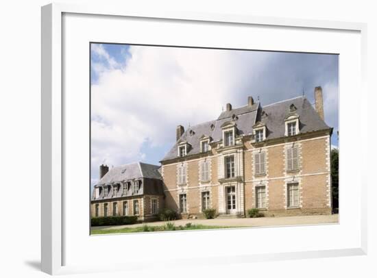 Chateau De Quevauvillers Facade, Picardy. France, 17th-18th Century-null-Framed Giclee Print