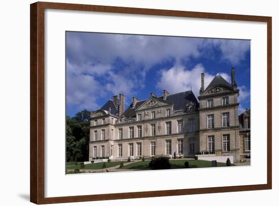 Chateau De Raray, Picardy, Detail, France-null-Framed Giclee Print