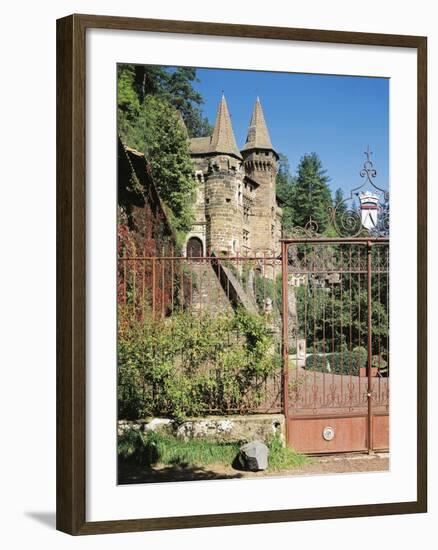 Chateau De Rochelambert, 15th-16th Century Near Puy, France-null-Framed Giclee Print