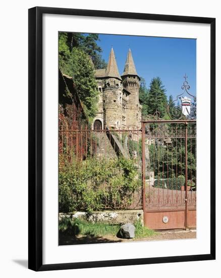 Chateau De Rochelambert, 15th-16th Century Near Puy, France-null-Framed Giclee Print