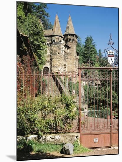 Chateau De Rochelambert, 15th-16th Century Near Puy, France-null-Mounted Giclee Print