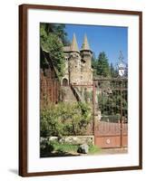 Chateau De Rochelambert, 15th-16th Century Near Puy, France-null-Framed Giclee Print