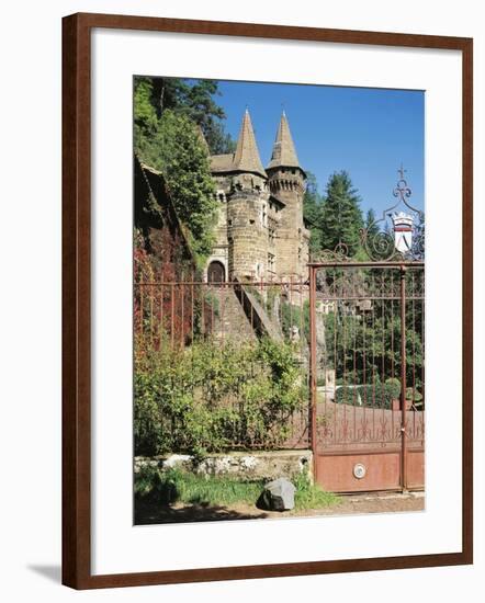 Chateau De Rochelambert, 15th-16th Century Near Puy, France-null-Framed Giclee Print